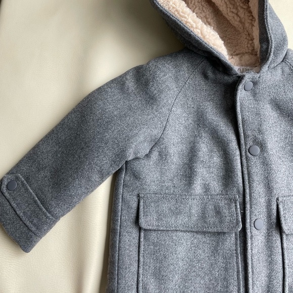 Zara Kids Peacoat Size 9-12 months & 2-3 year old - Picture 6 of 8